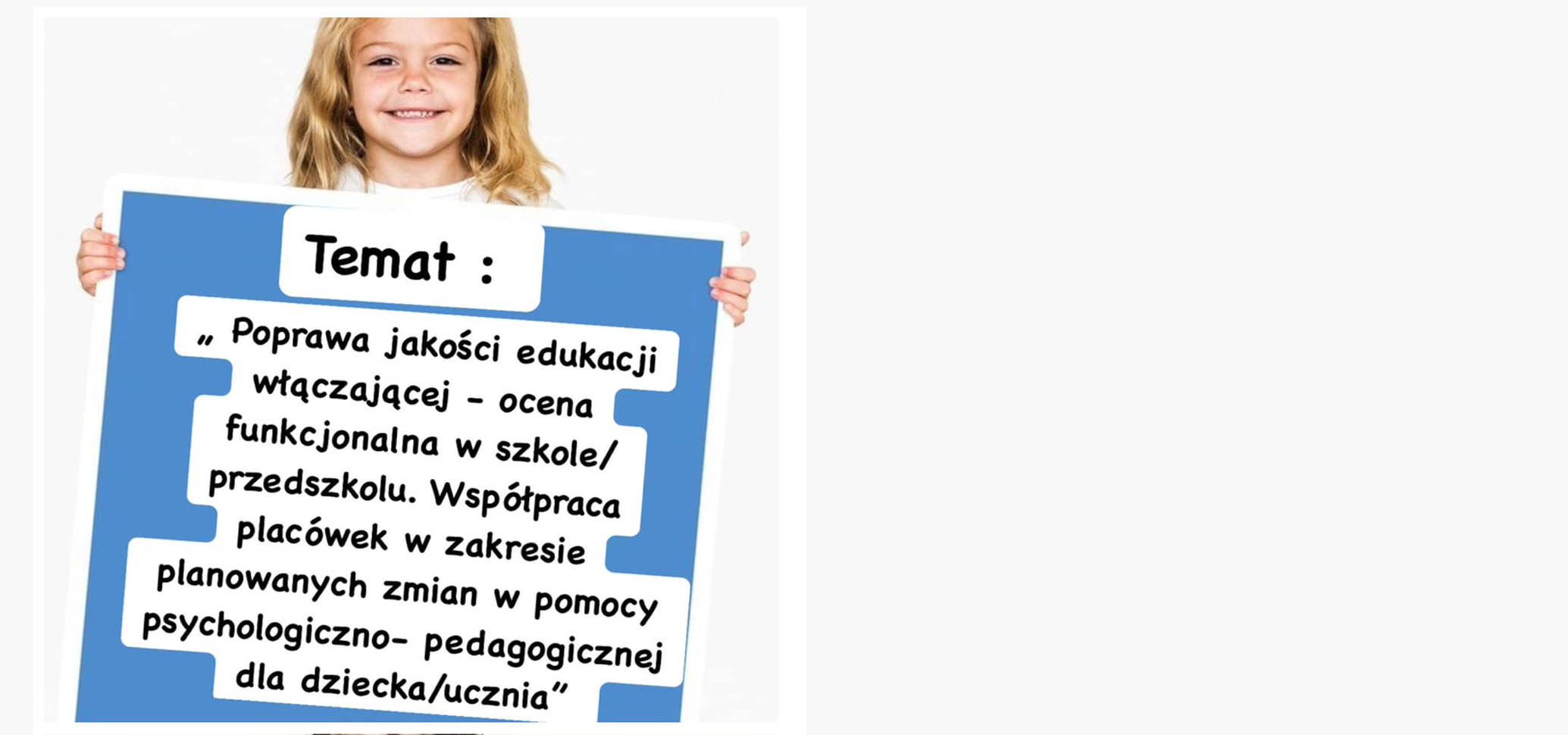 szkolenie Poprawa jakości edukacji włączającej